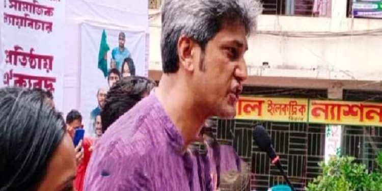 “রাষ্ট্র ফ্যাসিবাদের হাতে ব'ন্দি জনগণ তীরের লক্ষ্য” — জোনায়েদ সাকি