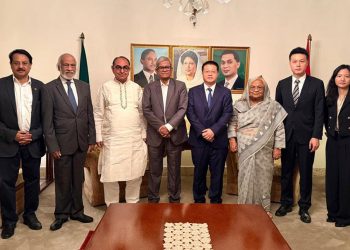 বিএনপি নেতাদের সঙ্গে চীনা রাষ্ট্রদূতের সৌজন্য সাক্ষাৎ