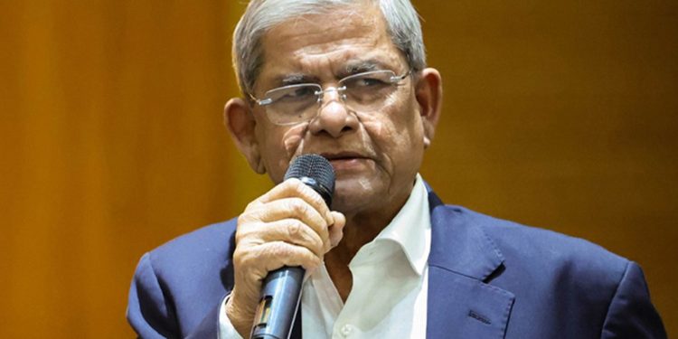 জুলাই গণহ'ত্যার জন্য আওয়ামী লীগের দলীয় বিচার হওয়া উচিত মির্জা ফখরুল