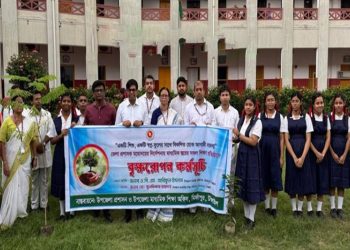 মির্জাপুরে ১২ হাজার গাছের চারা রোপণ শুরু স্কুল ও মহাসড়কে সবুজায়নের উদ্যোগ