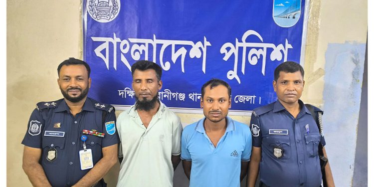দক্ষিণ কেরানীগঞ্জে প্রকাশ্যে চাঁ'দাবাজি: ৩ জন গ্রে'প্তা'র