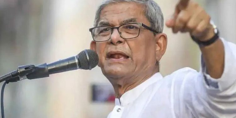 অবিলম্বে নির্বাচন দিন ফ্যাসিবাদ আর নয় বিএনপি মহাসচিব মির্জা ফখরুল