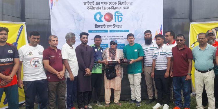 টাঙ্গাইলে ক্রিকেটারদের পাওয়ার হিটিং দক্ষতায় গলফ প্রশিক্ষণ