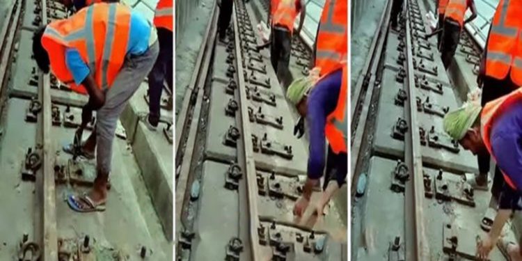 যমুনা সেতু থেকে রেললাইন সরাতে শুরু করল কর্তৃপক্ষ