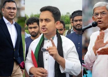 ফেসবুকে তারেক রহমান ও মির্জা ফখরুলকে ট‍্যাগ করে যা লিখলেন সারজিস