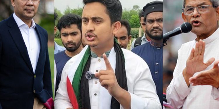 ফেসবুকে তারেক রহমান ও মির্জা ফখরুলকে ট‍্যাগ করে যা লিখলেন সারজিস