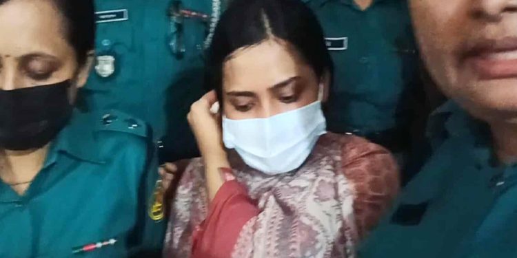 আওয়ামী ক্যাডার প্রশিক্ষণ মা'ম'লা'য় মেজর সাদিকের স্ত্রী সুমাইয়া জাফরিনের ৫ দিনের রি'মা'ন্ড