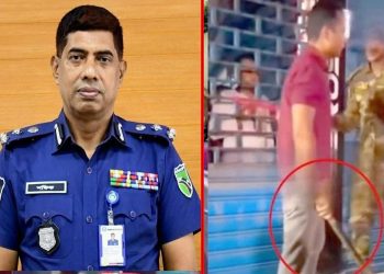 মেরুন রঙের পোশাক পরিহিত যুবক ডিবির কেউ নয়: ডিএমপির ডিবিপ্রধান