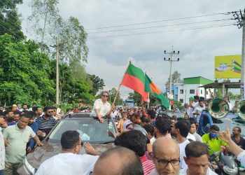 ধনবাড়ীতে মাহবুব আনামের মোটরসাইকেল শোডাউন ও জনসভা অনুষ্ঠিত