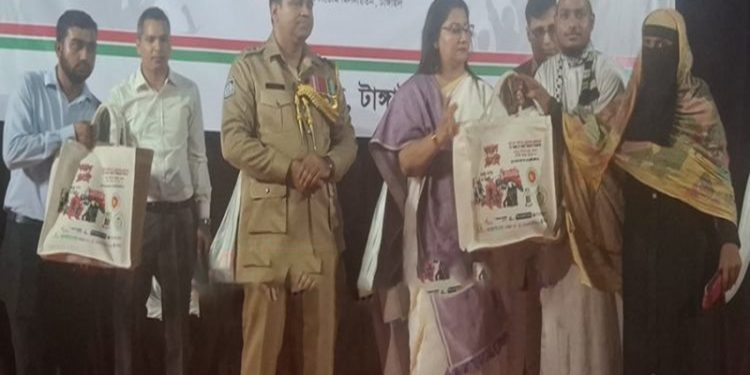 টাঙ্গাইলে সম্মাননা ও স্মরণে পালিত হলো জুলাই গণঅভ্যুত্থান দিবস ২০২৫