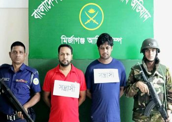 মির্জাগঞ্জে সাংবাদিকের ওপর হামলা বিএনপি-যুবদলের ৩ নেতা গ্রেফতার