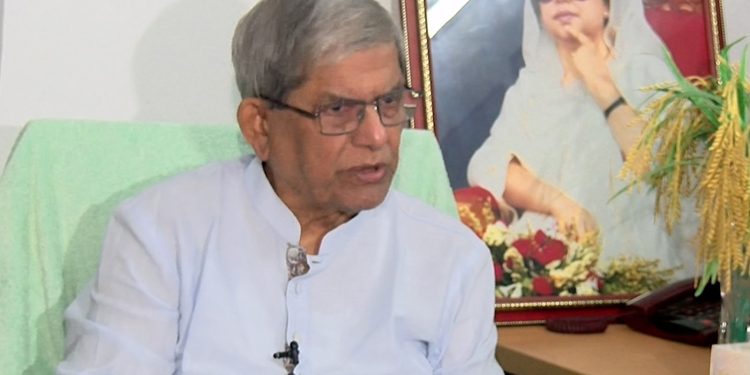 সংবিধান সংশোধন ও নির্বাচন নিয়ে বিএনপির স্পষ্ট অবস্থান জানালেন মির্জা ফখরুল