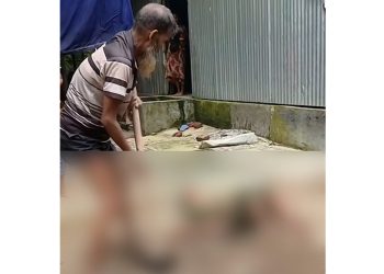 শেরপুরে অসুস্থ স্ত্রীকে জীবন্ত কবরের চেষ্টা ভিডিও ভাইরাল হওয়ার পর স্বামী পলাতক