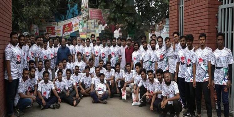 ৩ আগস্টের স্মরণে ভাসানী বিশ্ববিদ্যালয়ে ম্যারাথন প্রতিযোগিতা অনুষ্ঠিত