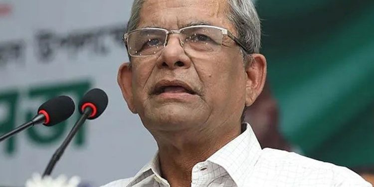 বিএনপির মহাসচিব মির্জা ফখরুলের মন্তব্য তারেক রহমানই দেশের ভবিষ্যতের প্রধানমন্ত্রী
