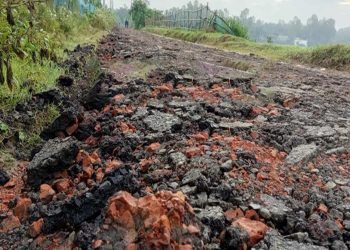 ভুল ব্যাখ্যায় ভাইরাল ভিডিও ঘাটাইলে সড়কের কার্পেটিং লু'ট নয় চলছে সংস্কার কাজ