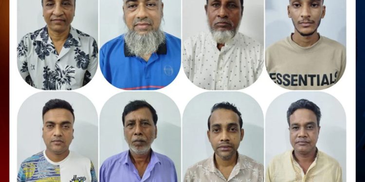 মানিকগঞ্জে সাবেক স্বাস্থ্যমন্ত্রীর এপিএসসহ আওয়ামী লীগের ৮ নেতা-কর্মী গ্রে'ফ'তা'র