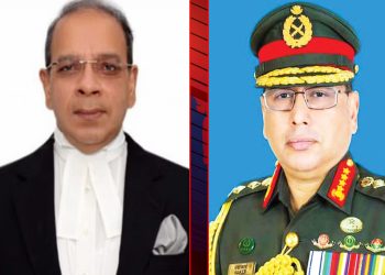 সেনাবাহিনী প্রধানের সঙ্গে প্রধান বিচারপতি ও প্রধান উপদেষ্টার বৈঠক