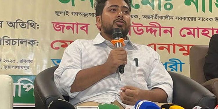 ফেব্রুয়ারিতে নির্বাচন সম্ভাবনা নেই এনসিপি আহ্বায়ক নাহিদ ইসলাম