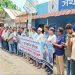 গাজীপুরে সাংবাদিক তুহিন হ'ত্যা'র প্রতিবাদে সখীপুরে মানববন্ধন