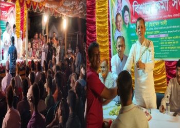 মধুপুরে বিএনপি মনোনয়নপ্রত্যাশী এডভোকেট মোহাম্মদ আলীর বিশাল কর্মীসভা