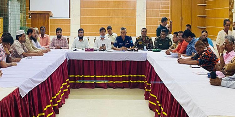 গোপালপুরে শারদীয় দুর্গাপূজা উপলক্ষে আলোচনা সভা
