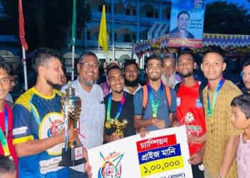 কালিহাতী গোল্ডকাপ ফুটবলের ফাইনালে ট্রাইব্রেকারে জয় গোপালপুর একাডেমির