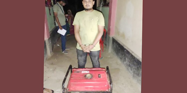 নুরাল পাগলার মাজার থেকে জেনারেটর চু'রি: যুবক গ্রে'প্তা'র
