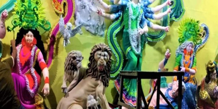 টাঙ্গাইলে ১,২৪৭টি মণ্ডপে চলছে দুর্গাপূজার প্রস্তুতি