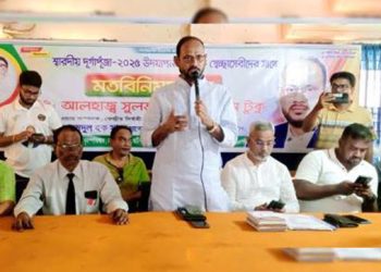 দুর্গাপূজা নির্বিঘ্নে সম্পন্নে সতর্ক থাকার আহ্বান বিএনপি নেতা : টুকুর