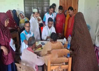 কালিহাতীতে বিনামূল্যে চোখের মেডিকেল ক্যাম্পে সেবা নিলো শতাধিক রোগী