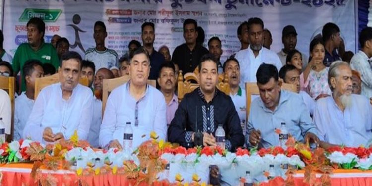 নাগরপুরে ফুটবল ফাইনালে পাঁচতারা হিজবুল্লাহর জয়