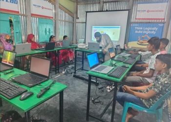 যমুনার দুর্গম চরে বছরব্যাপী কোডিং শিক্ষা প্রকল্প উদ্বোধন