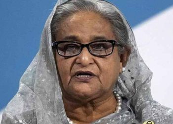 শেখ হাসিনাসহ তিনজনের বিরুদ্ধে মানবতাবিরোধী অপরাধের মা'ম'লা'য় যুক্তিতর্ক চলছে