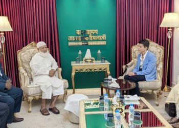 জামায়াত আমিরের সঙ্গে জাতিসংঘের আবাসিক সমন্বয়কারীর সৌজন্য সাক্ষাৎ