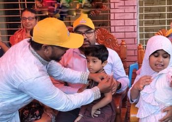 শিক্ষার্থীদের নিয়ে টাইফয়েড টিকা ক্যাম্পেইনের উদ্বোধন
