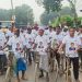 টাঙ্গাইলে ব্যতিক্রমী বাইসাইকেল শোভাযাত্রা