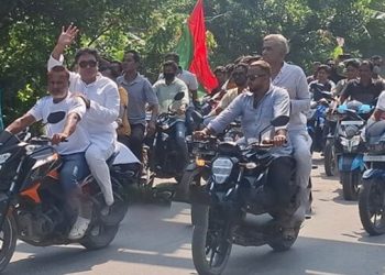 টাঙ্গাইল-৬ আসনে বিএনপির মনোনয়ন প্রত্যাশী জুয়েলের মোটরসাইকেল শোভাযাত্রা