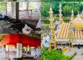 ২০১ গম্বুজ মসজিদের নির্মাণাধীন মার্কেটে আগুন দেয়ার অভিযোগ