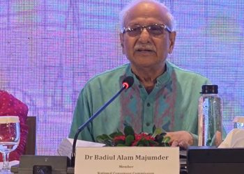 দানব হওয়া ঠেকাতেই উচ্চকক্ষের প্রস্তাব: বদিউল আলম মজুমদার