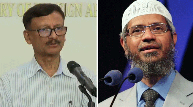 ঢাকায় জাকির নায়েকের সফর, অবগত নয় পররাষ্ট্র মন্ত্রণালয়