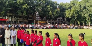 গোপালপুরে নারী ফুটবল প্রীতি ম্যাচে জয় গোপালপুর একাদশের