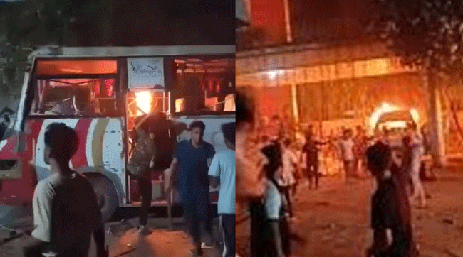 সাভারে ড্যাফোডিল ও সিটি ইউনিভার্সিটির শিক্ষার্থীদের মধ্যে সংঘর্ষ