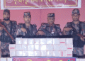 ব্রাহ্মণবাড়িয়ায় সীমান্ত থেকে কোটি টাকার ভারতীয় পণ্য জব্দ”