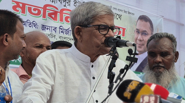 জনগণ গণভোট-সনদ বোঝে না : মির্জা ফখরুল