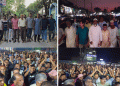 বিএনপির মনোনীত প্রার্থীর মনোনয়ন বাতিলের দাবিতে কর্মীদের বিক্ষোভ মিছিল
