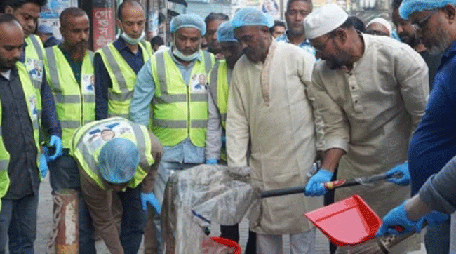 টাঙ্গাইলে ৭ দিনব্যাপী পরিচ্ছন্নতা কর্মসূচির উদ্বোধন করলেন : টুকু