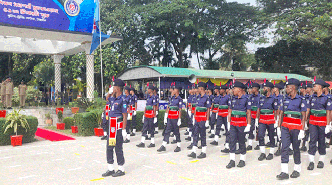 টাঙ্গাইলে ৫৬তম টিআরসি ব্যাচের প্রশিক্ষণ সমাপনী কুচকাওয়াজ অনুষ্ঠিত