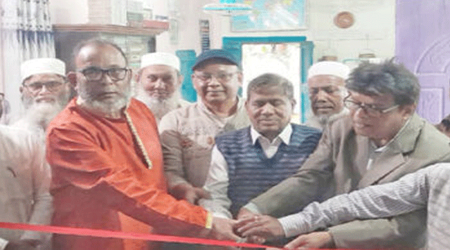 গোপালপুরে অধ্যাপক বাণীতোষ চক্রবর্তী স্মৃতি কর্ণার উদ্বোধন