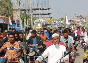 মধুপুরে বিএনপির মনোনয়ন প্রত্যাশী মোহাম্মদ আলীর মোটরসাইকেল শোভাযাত্রা